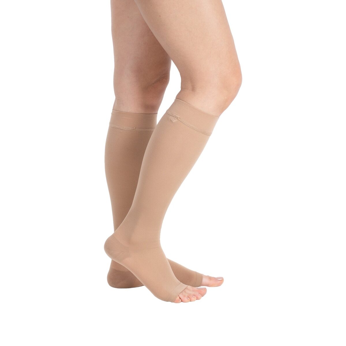 wingmed orthopedic equipments W1307 ccl2 knee high stockings open toe beige 79