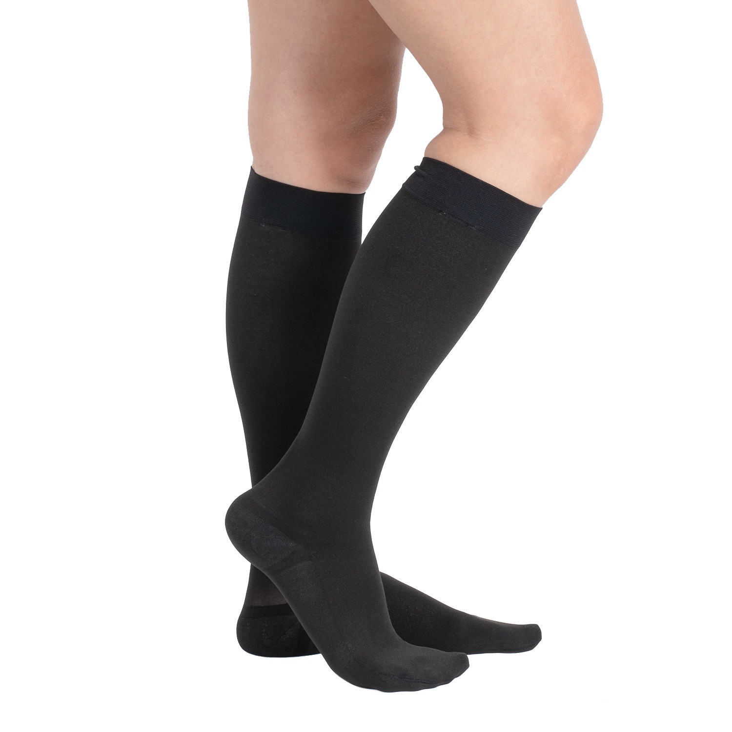Ccl2 Knee High Stockings Closed Toe (Black) | Wingmed Orthopedic Equipments