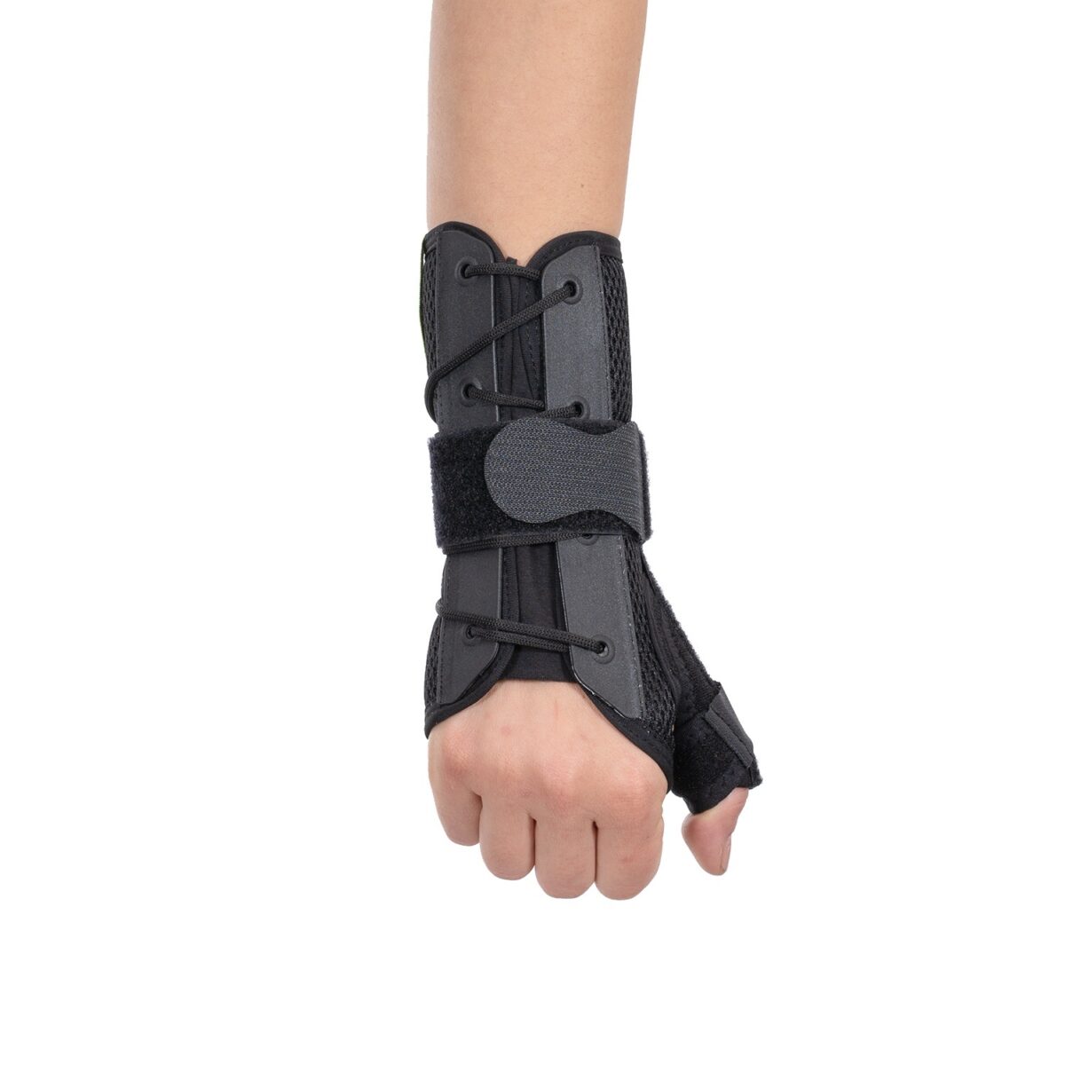 wingmed orthopedic equipments W320 lace up wrist splint with thumb support perforated 07