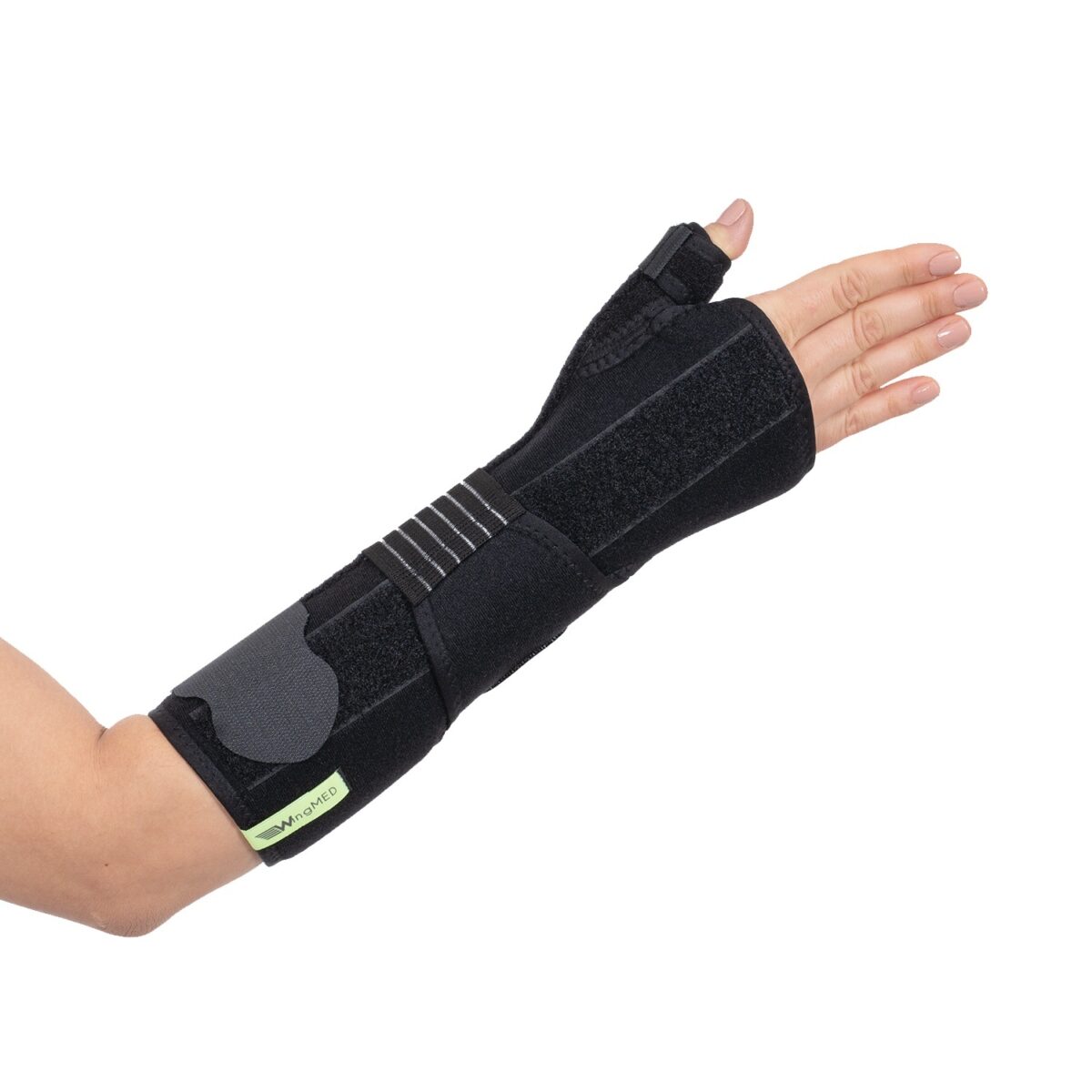 wingmed orthopedic equipments W323 wrist splint with thumb support long 47
