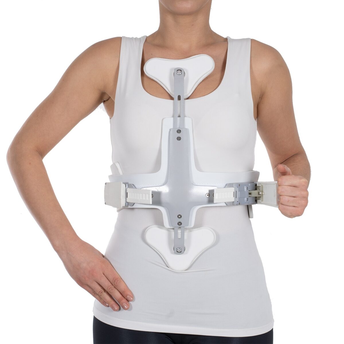 wingmed orthopedic equipments W449 hiperextension corset 3 points 71