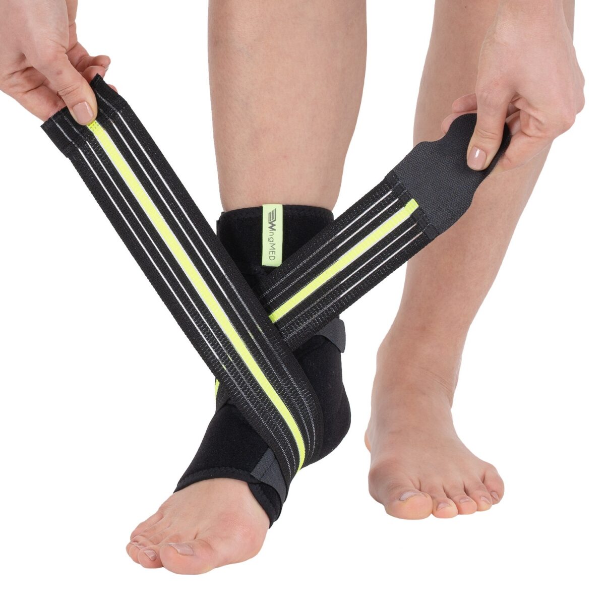 wingmed orthopedic equipments W605 malleol ankle support with 8 strap 78 1