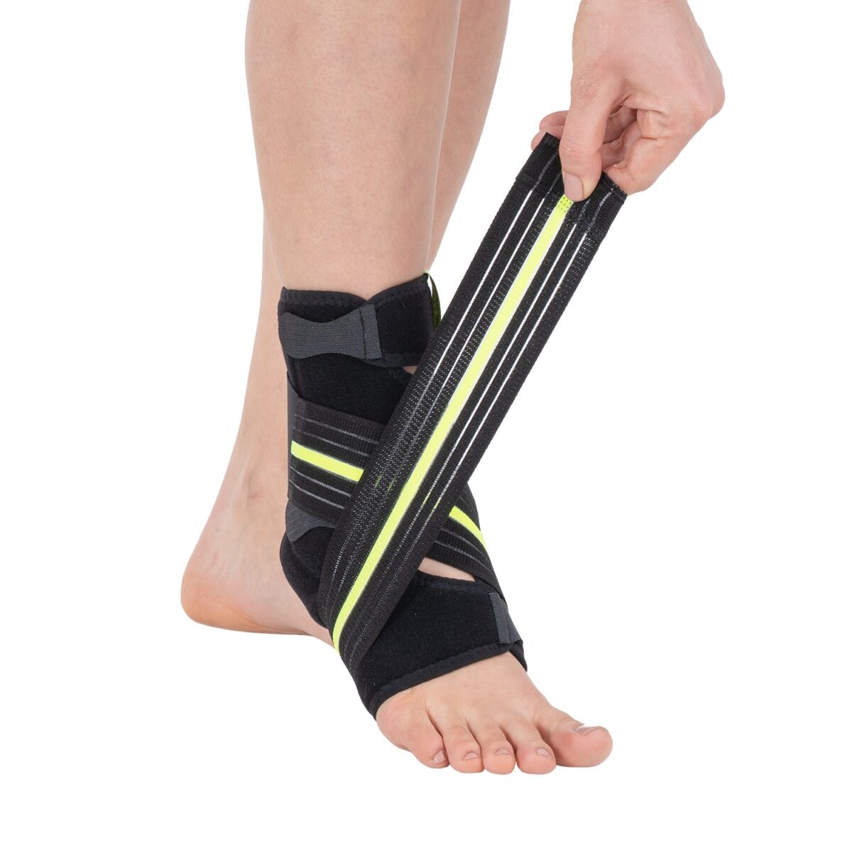 wingmed orthopedic equipments W606 ligament ankle support with 8 strap 68 1