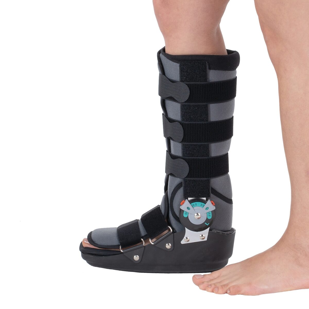 wingmed orthopedic products ankle braces and foot supports rom walker grey long 45