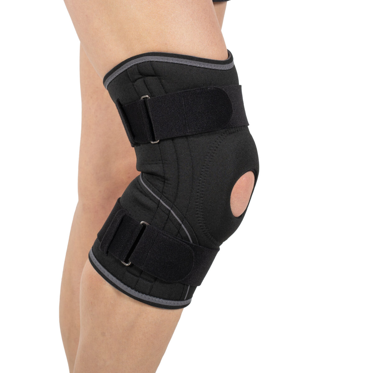 wingmed orthopedic products patella and ligament knee support with velcro reinforcement w543 97